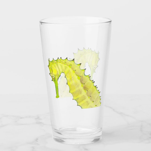 Seepferd Glas (Vorderseite)