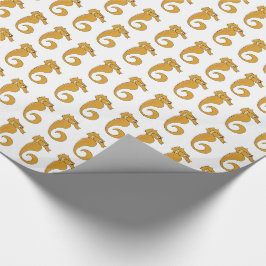 Seepferd - Glossy Wrapping Paper, 30" x 15' Geschenkpapier