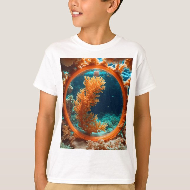 Seepferd Haven: Tauchen Sie ein in einzigartige T  T-Shirt (Vorderseite)