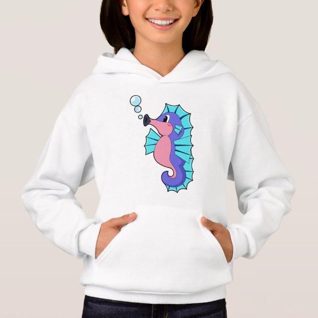 Seepferd Hoodie (Vorderseite)