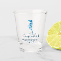 Seepferd Junggeselinnen-Abschied Weekend Showglas