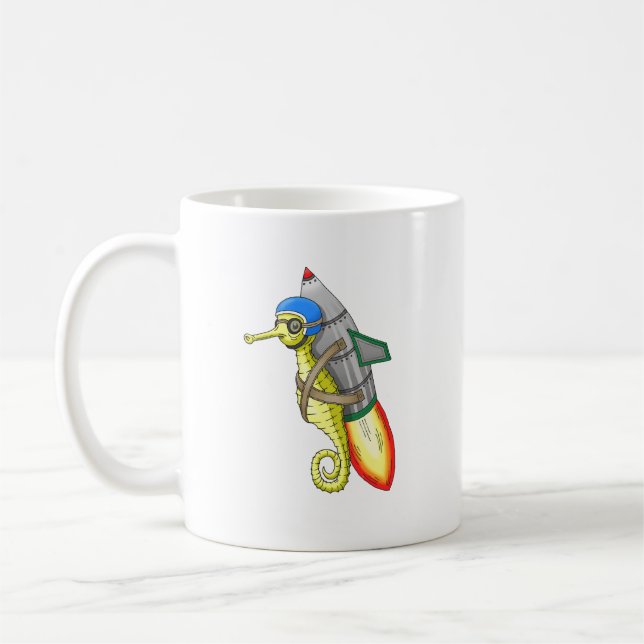 Seepferd Kaffeetasse (Links)