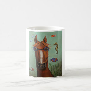 Seepferd Kaffeetasse