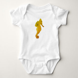 Seepferd Kunst Baby Bodysuit Strampler