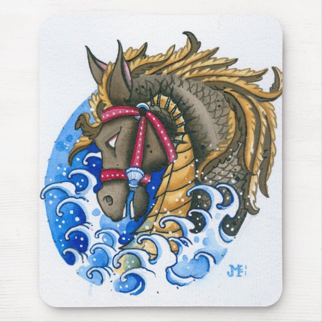 Seepferd Mousepad (Vorne)