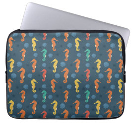 Seepferd Muster Laptopschutzhülle