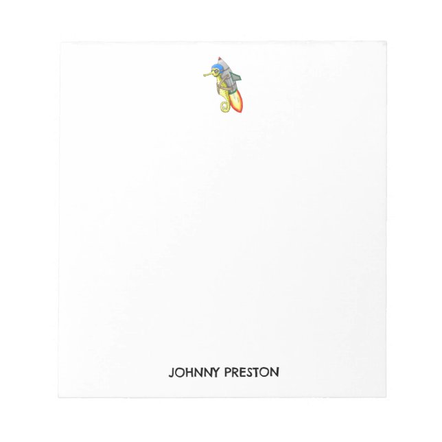 Seepferd Notizblock (Vorderseite)