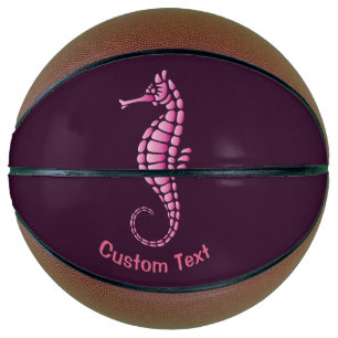 Seepferd Pink Basketball