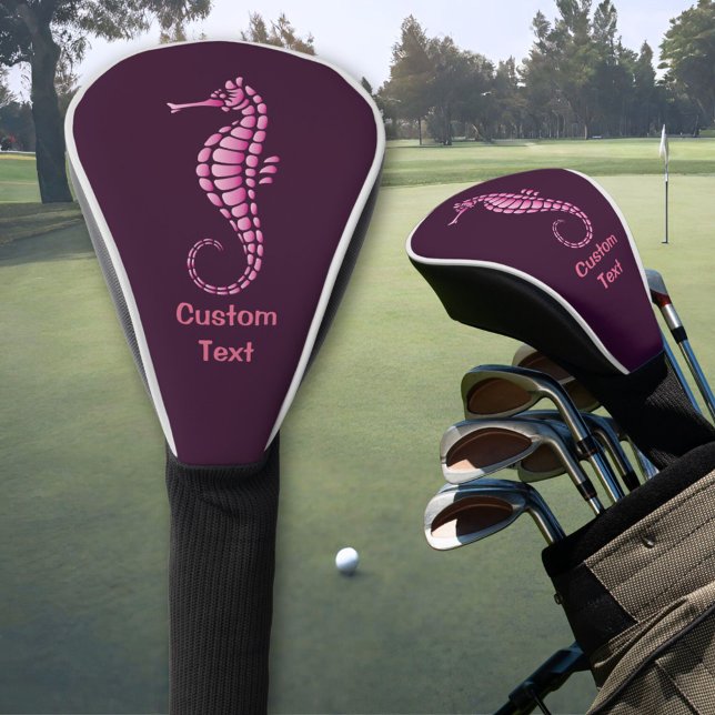 Seepferd Pink Golf Headcover (Von Creator hochgeladen)