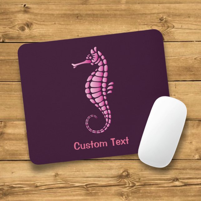 Seepferd Pink Mousepad (Von Creator hochgeladen)