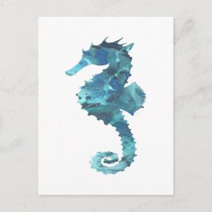 Seepferd Postkarte