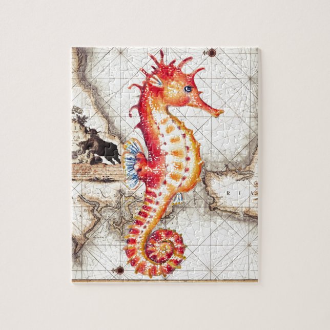 SEEPFERD RED MAP II (Vertikal)
