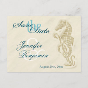 Seepferd Save the Date Postkarten