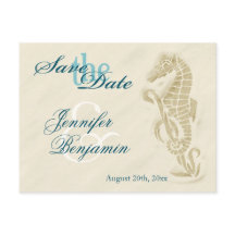 Seepferd Save the Date Postkarten