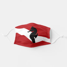 Seepferd Scuba Dive Flag
