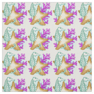 Seepferd Sea Friends Stoff