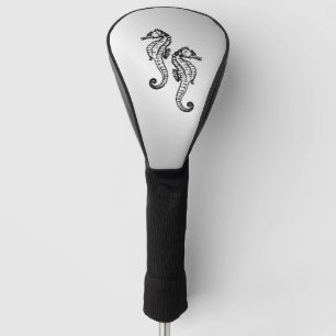 Seepferd Silber Golf Headcover