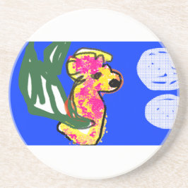 Seepferd Sommer Getränkeuntersetzer