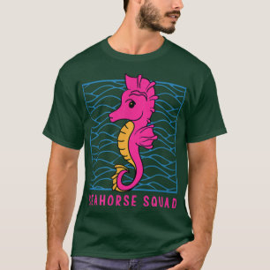 Seepferd Squad Sea Animal Ocean Niedliches Seepfer T-Shirt