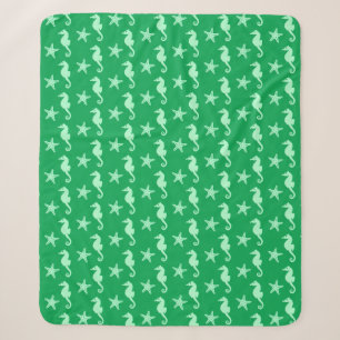 Seepferd & Starfish - Aquamarin und Meeresrauschen Sherpadecke
