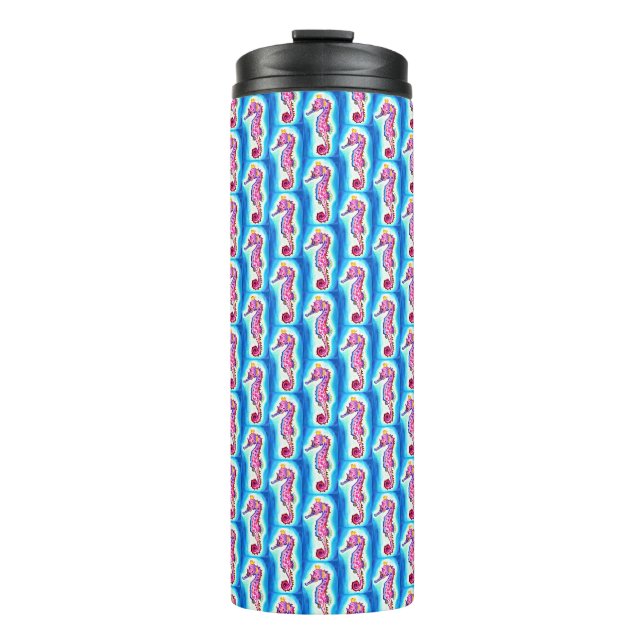 Seepferd Thermal Tumbler Thermosbecher (Vorderseite)