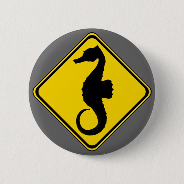 Seepferd überquert! button (Vorderseite)