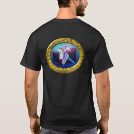 Seepferd Undersea Club Wappen T-Shirt-Shirt T-Shirt