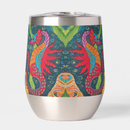 Seepferd Wine Tumbler warm oder kalt