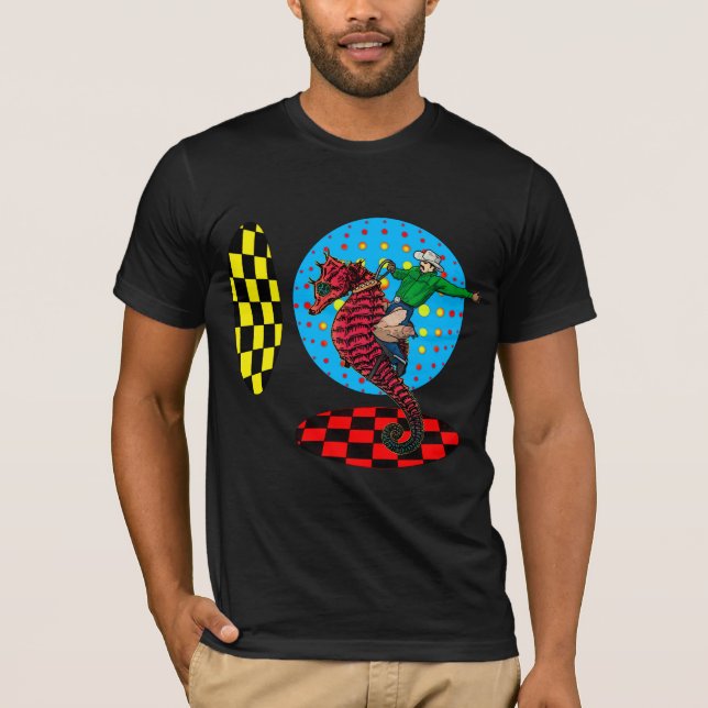 SEEPFERD-ZEIT-SPRUNG T-Shirt (Vorderseite)