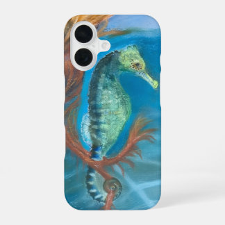 Seepferdchen Apple iphone 16 Slim-Fit-Hülle Hülle
