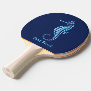 Seepferdchen Blau Tischtennis Schläger