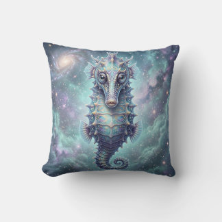 Seepferdchen-Galaxie-Wurfkissen – Starlight Art Kissen