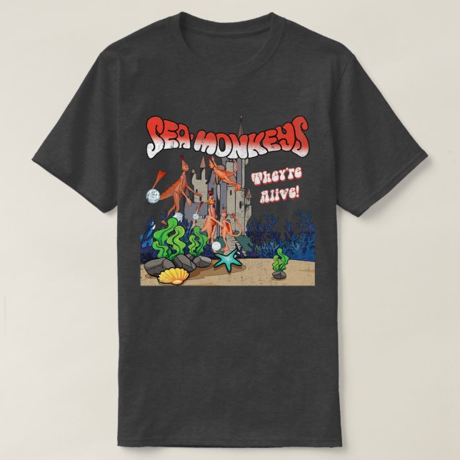Seepferdchen in Not T-Shirt (Design vorne)