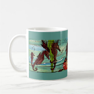 Seepferdchen Kaffeetasse