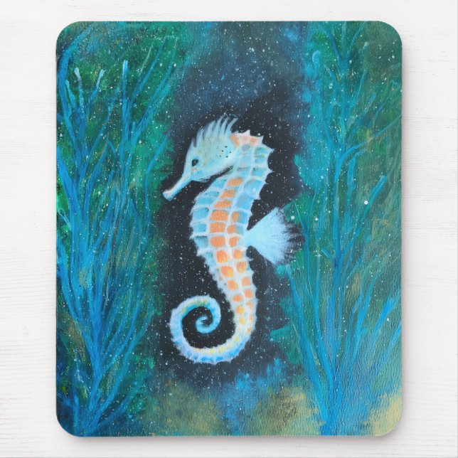 Seepferdchen-Mauspad Mousepad (Vorne)