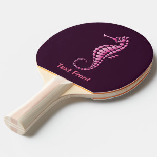 Seepferdchen Rosa Tischtennis Schläger