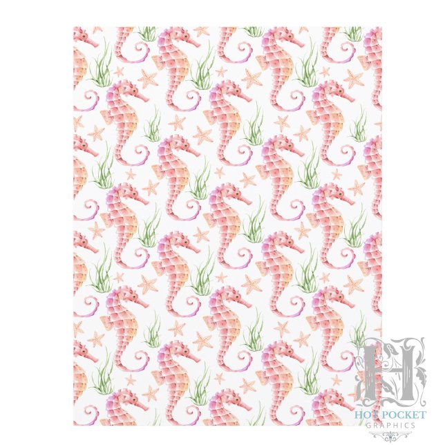 Seepferdchen Scrapbook Papier (Von Creator hochgeladen)