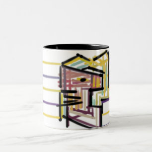 Seepferdchen Sommerfreude Zweifarbige Tasse