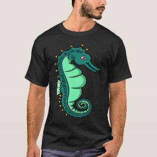 Seepferdchen Süßes Wasser Meer Tier Fisch Hippocam T-Shirt