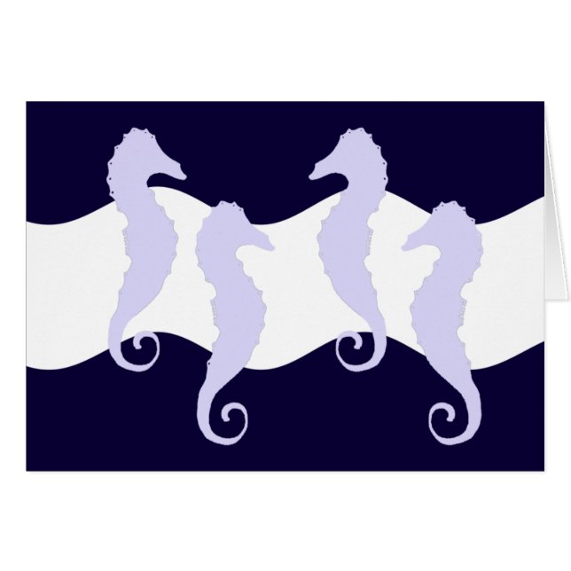 Seepferde 2 (Vorderseite (Horizontal))