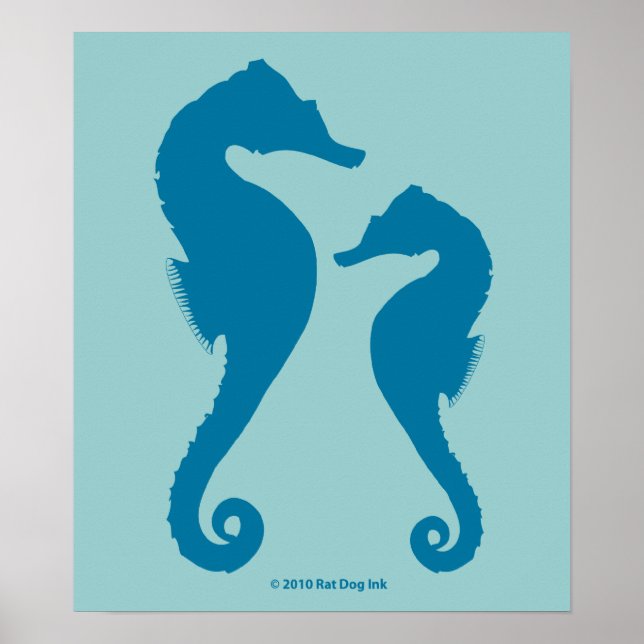 Seepferde Poster (Vorne)