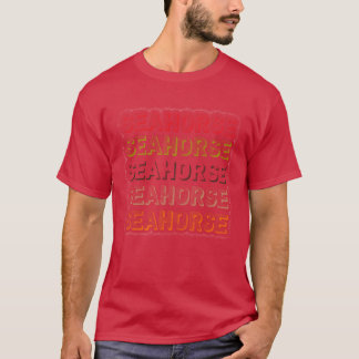 Seepferde schwimmen Schwimmbad Freunde des Sees T-Shirt