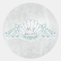 Seepferde & Seashell Beach Wedding Gefallen