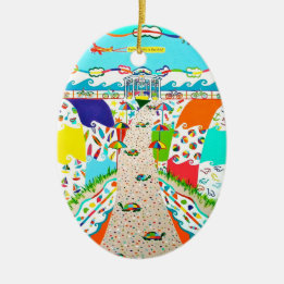 Seepromenade Keramik Ornament