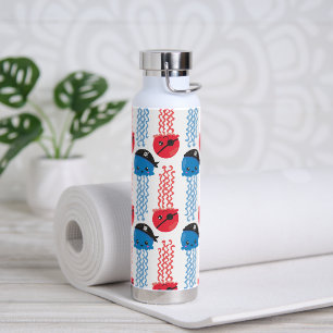 Seeräuber, Quallenfische, Meerestiere Trinkflasche