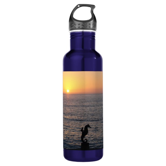 SeeReiten Edelstahlflasche (Vorderseite)