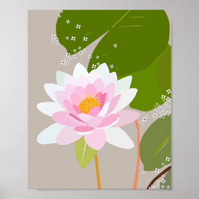 Seerose 01 poster (Vorne)