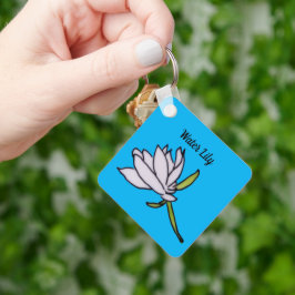 Seerose Schlüsselanhänger