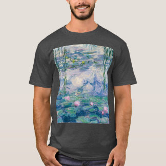 Seerosen Claude Monet Fine Art retro T-Shirt