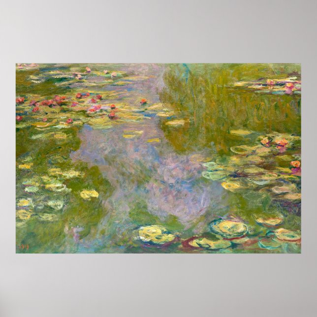 Seerosen | Claude Monet | Poster (Vorne)